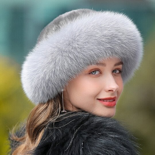 49 % de réduction🎁Chapeau en fourrure d'hiver pour femme 