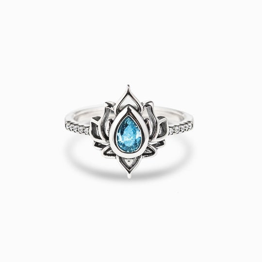 BAGUE LOTUS MÊME FILLE MÊME NOM