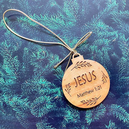 Names Of Jesus Ornaments (25 Pcs)