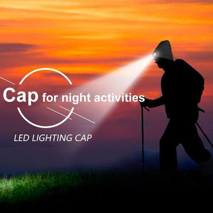 🎅CHRISTMAS GIFT-🎁LED BEANIE LIGHT (USB RECHARGEABLE CAPS)