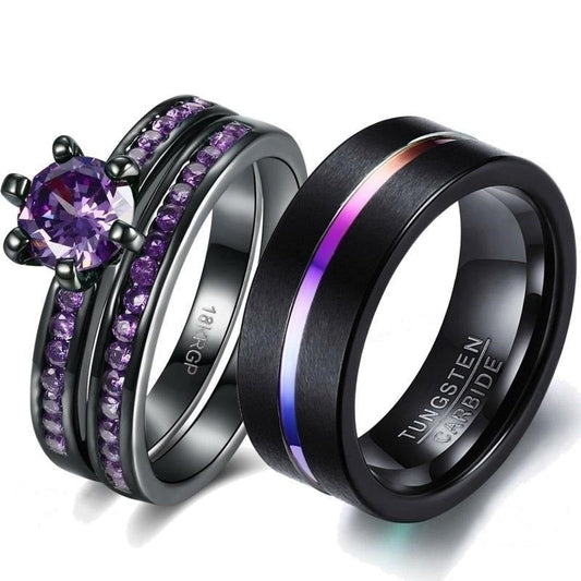 LILAC LOVE  RINGS