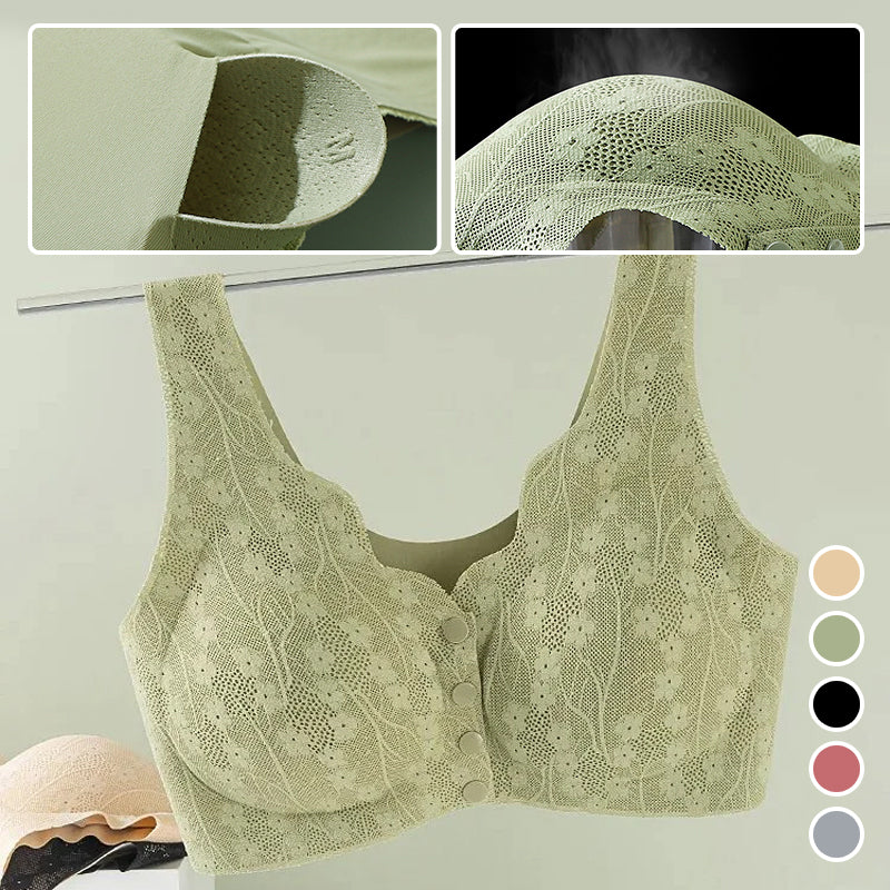 BUY 1 GET 2 FREE(Please add 3 pcs to cart)-Comfortable & Convenient Front Button Bra