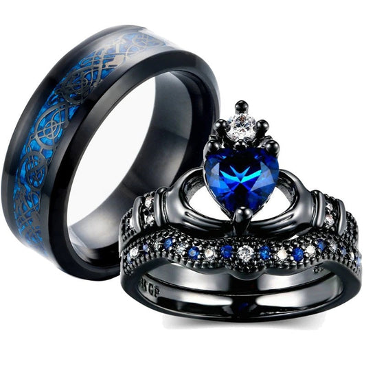 UNENDING LOVE  COUPLE RINGS