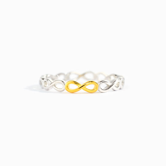 BAGUE BOUCLE INFINIE FRIENDS FOREVER