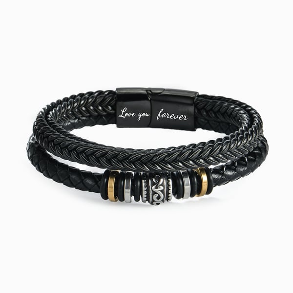 Armband „To My Son Love You Forever“.