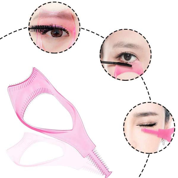 🔥BUY MORE SAVE MORE - PACK OF 2pcs/6pcs/10pcs🔥3in1 Eyelashes Tools Mascara Shield Applicator Guard