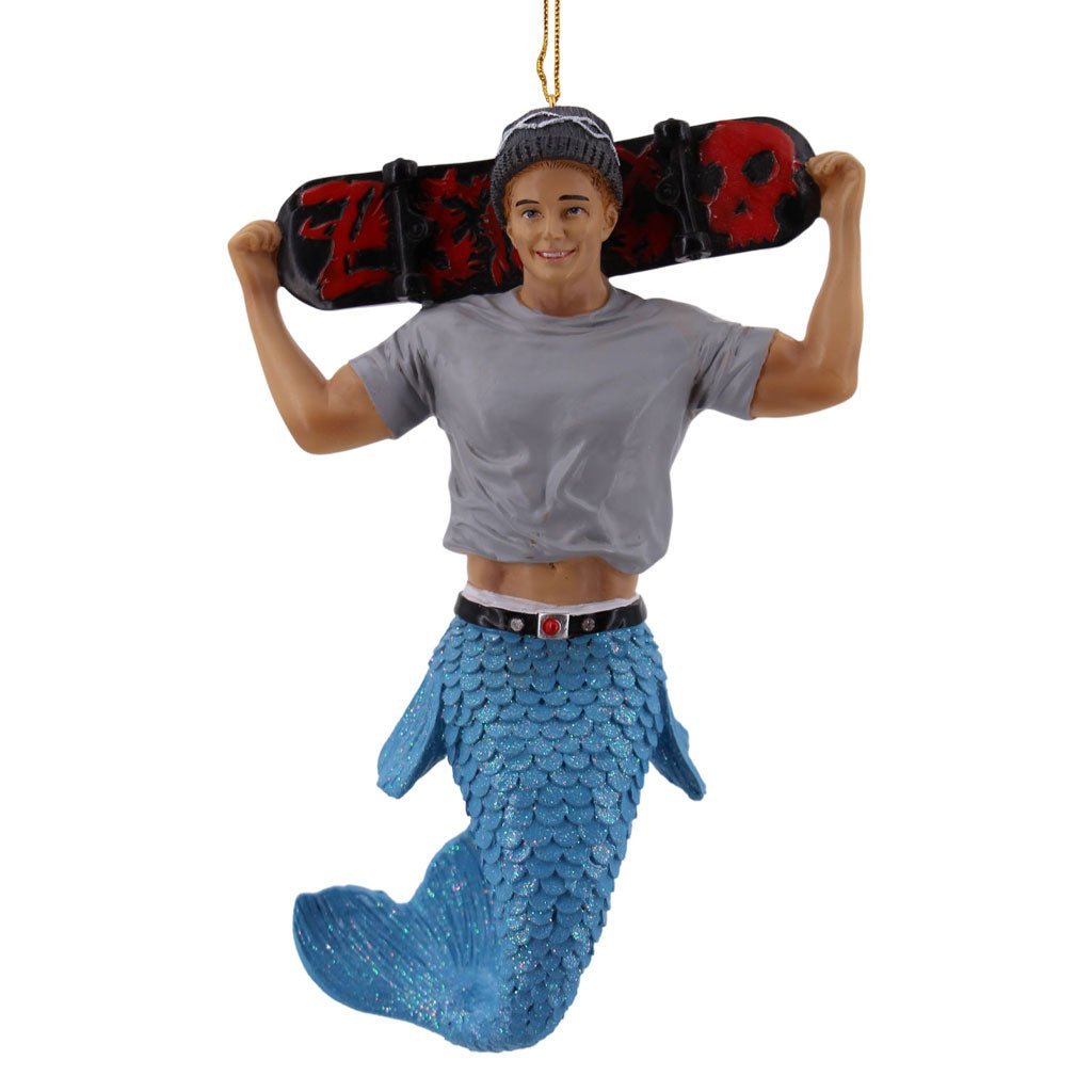 SK8R BOY MERMAN ORNAMENT