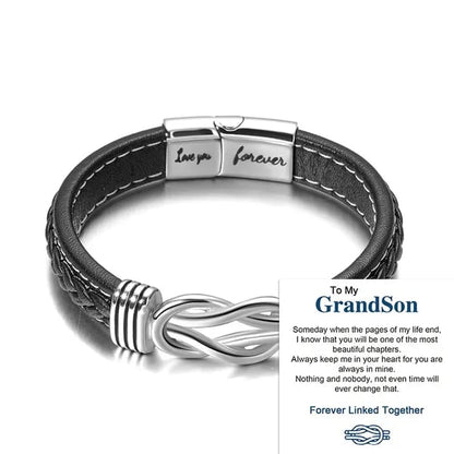 To My Son Love You Forever Bracelet