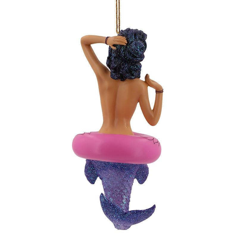 MISS FLAMINGO MERMAID ORNAMENT