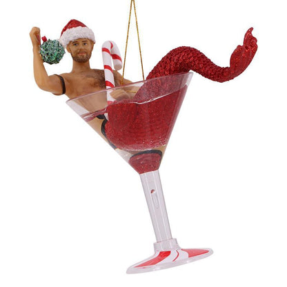 MISTLETOE SANTA MERMAN