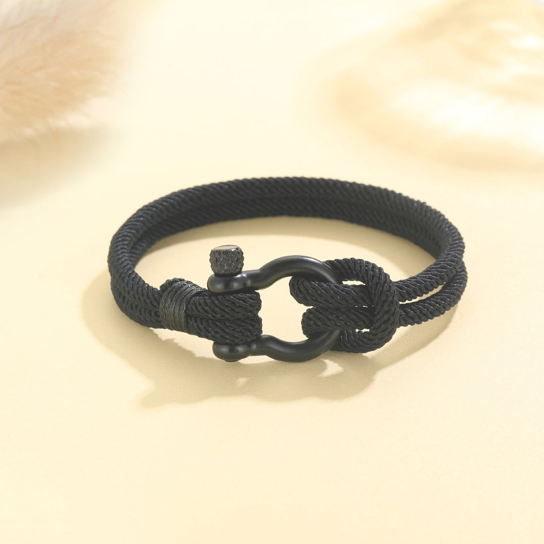 Bracelet nautique mère et fils liés pour toujours 