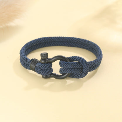 Bracelet nautique mère et fils liés pour toujours 