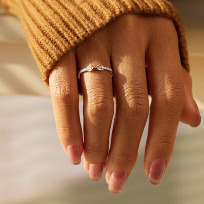 BAGUE INFINI FILLE SAINT VALENTIN