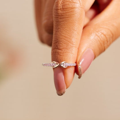 BAGUE INFINI FILLE SAINT VALENTIN