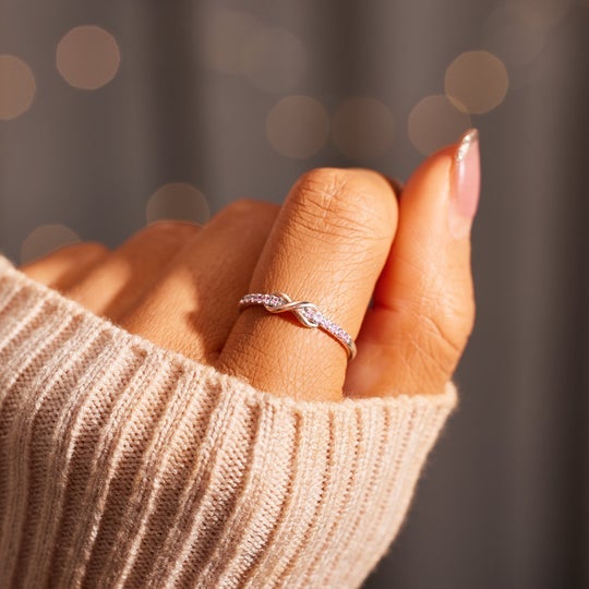 BAGUE INFINI FILLE SAINT VALENTIN