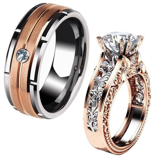 PURE LOVE  COUPLE RINGS