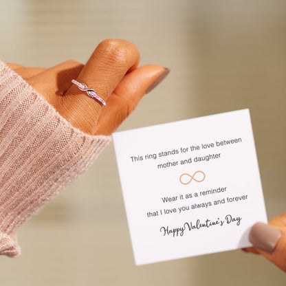 VALENTINE S DAY DAUGHTER INFINITY RING